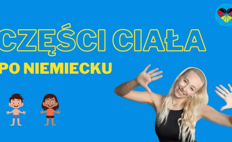 Części ciała po niemiecku - słówka, wymowa i zdania