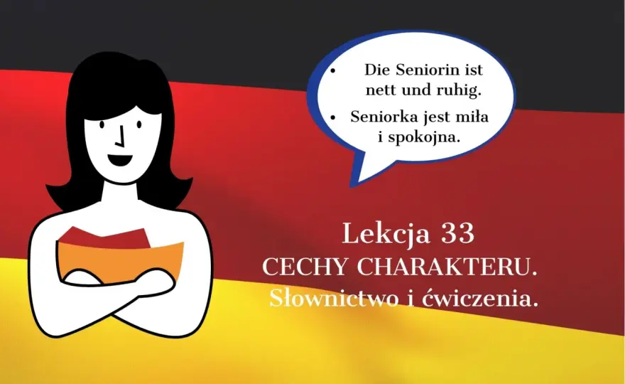 Cechy charakteru po niemiecku - słówka, zdania i gramatyka