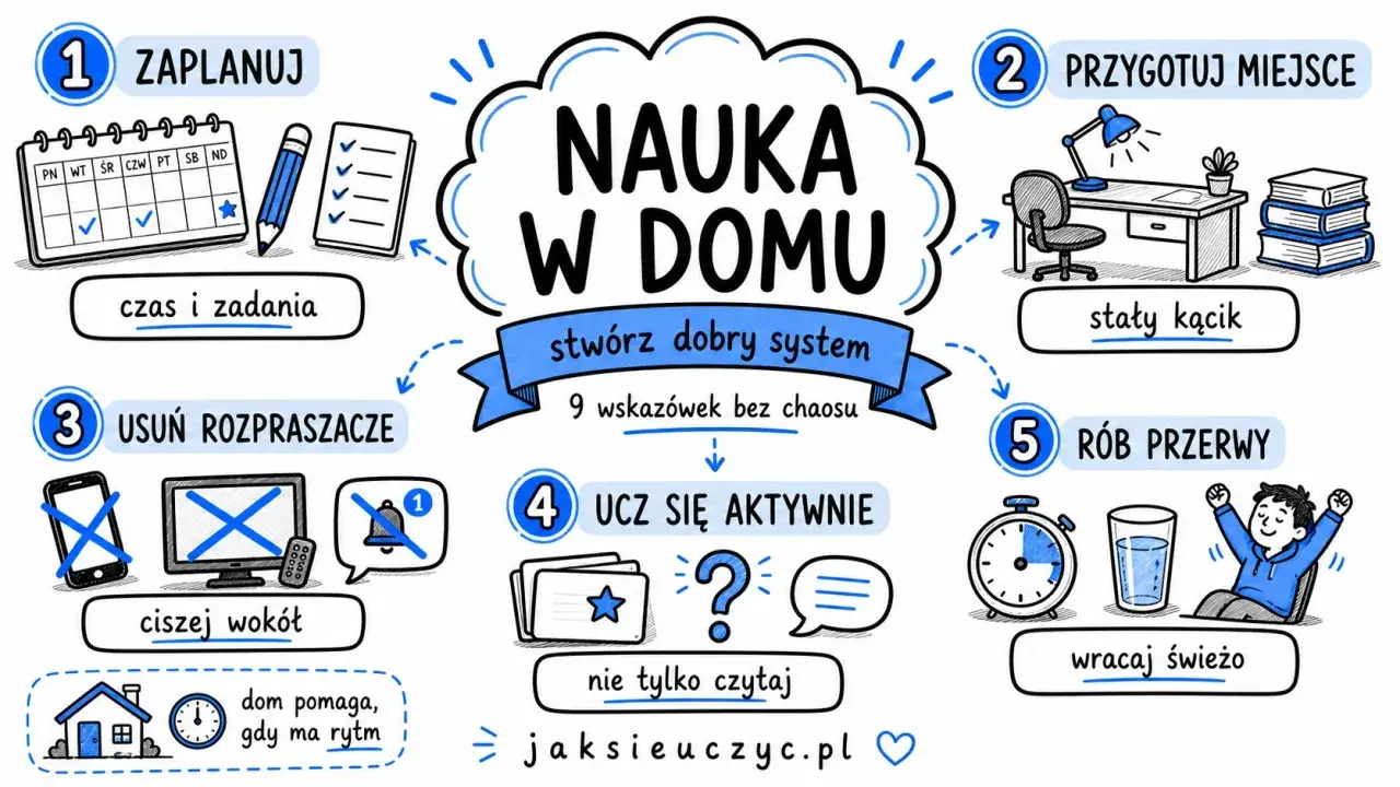 3 zadziwiające techniki nauki języków: planuj, przygotuj miejsce, usuń rozpraszacze, ucz się aktywnie, rób przerwy. Stwórz dobry system nauki w domu.